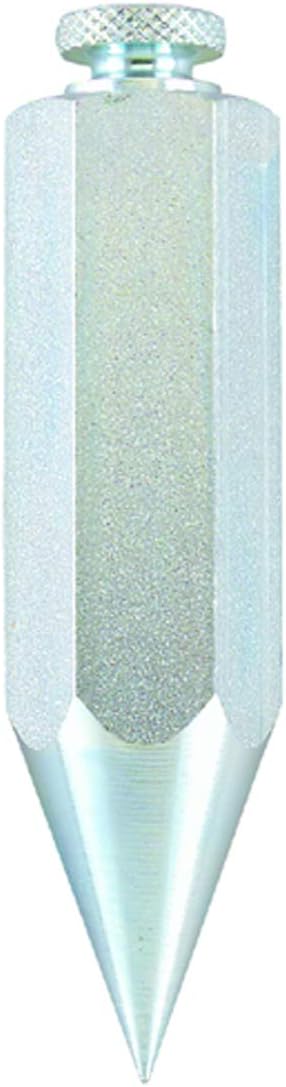 Johnson Level & Tool 08 Steel Hexagonal Plumb Bob, 8 oz., Steel Finish, 1 Pack*