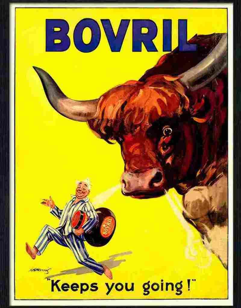 Print 1 7 bovril keeps you going advert 1934