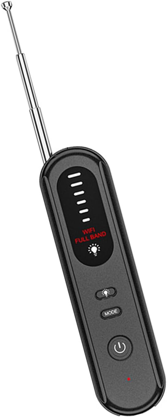 TQUXNGA Portable Hiddens Camera Finders Infrareds Scanners RFs Signals Detectors AntiEavesdropping Device 6 Sensitivity Adjustments Easy Operations AntiSpy RF Detectors