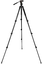 Celestron – Regal Premium Tripod – Sturdy Aluminum Tripod with Extendable Center Column – Interchangeable Feet to Fit Your Terrain – Use for Spotting Scope, Binocular, Camera, and Small Telescope