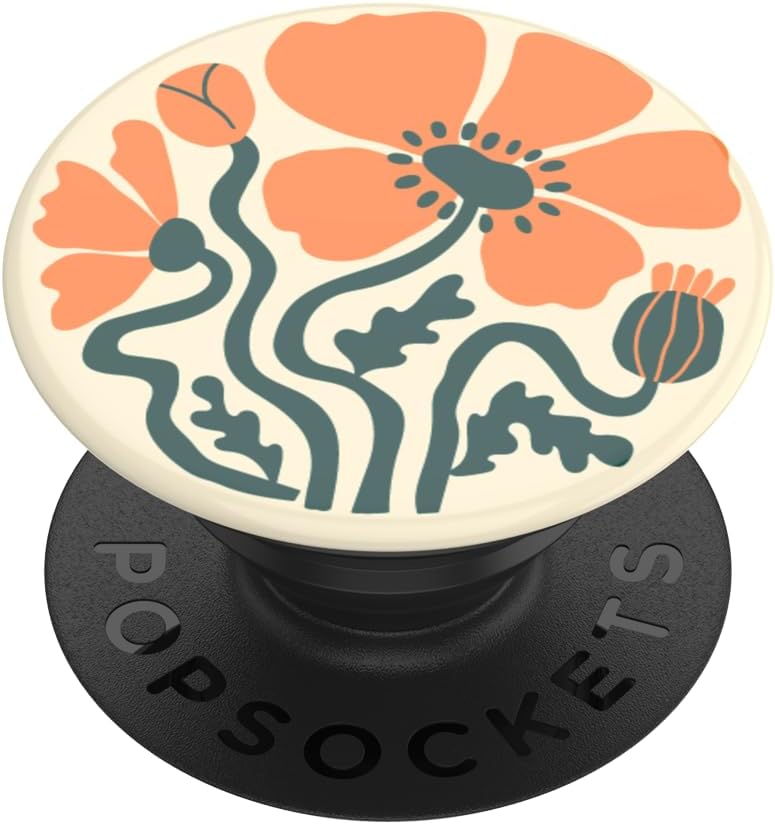 ​​​​PopSockets Phone Grip with Expanding Kickstand, Floral & Nature PopGrip - Fall Fleur