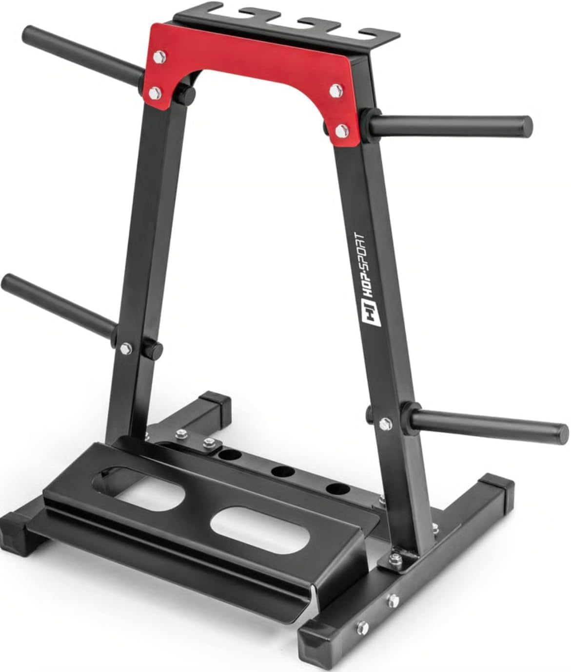 Hop-Sport HS-1008A Rack Stand for Barbells Dumbbells and Weights -Practical Barbell Storage- Multifunctional Weights Holder-Home Gym Accessories
