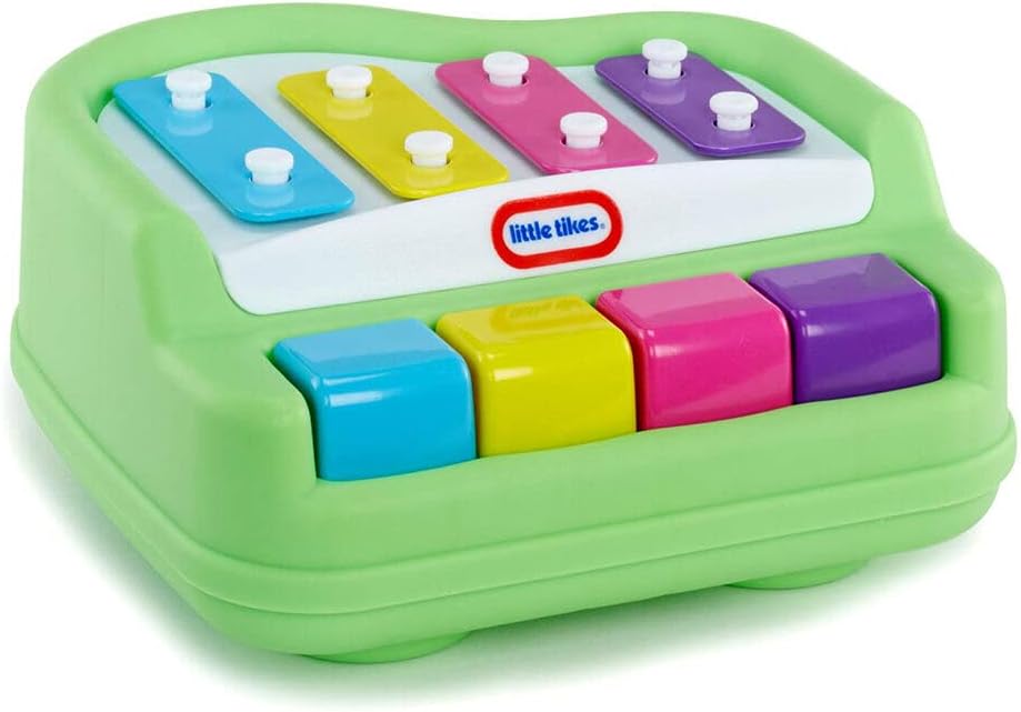 Little Tikes Tap-A-Tune Piano - Easy to Press Keys - Ideal First Instrument - Promotes Hand-Eye Coordination & Fine Motor Skills