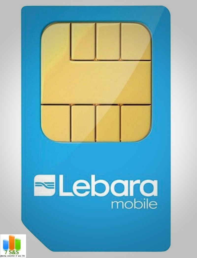 Lebara Mobile Sim Card PAYG Pay As You Go Trio Standard-Micro-Nano