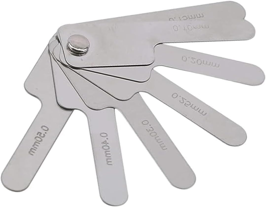 1Pc Silver Dental Orthodontic Interproximal Enamel Reduction Stainless Steel Ipr Gauge Ruler 0.1-0.5 Mm, Metric and Imperial Measuring Tool, Personal Orthodontic Supplies, Health and Household Oral