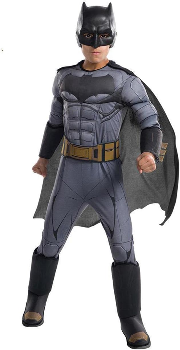 Rubies Boy's Justice League Deluxe Batman Costume for Themed Parties and Halloween, Small