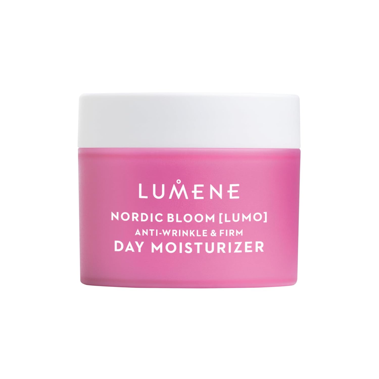 Lumene Nordic Bloom [Lumo] Anti-Wrinkle & Firm Day Moisturizer - Anti Aging Cream for Visibly Firm, Radiant & Smooth Skin - Formulated with Pre-Retinol Complex + Lingonberry Extract (1.7 oz)