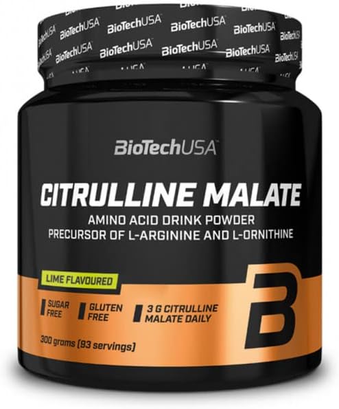 BioTechUSA Citrulline Malate, Lime - 300g