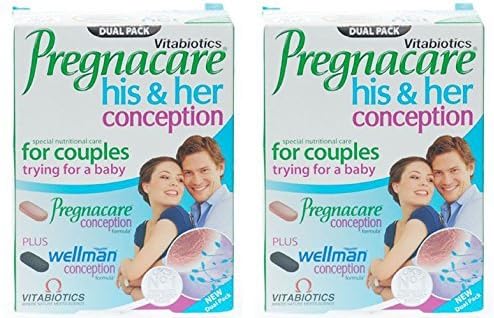 Vitabiotics ltd (2 Pack) - Pregnacare His & Hers 60's 2 Pack Bundle