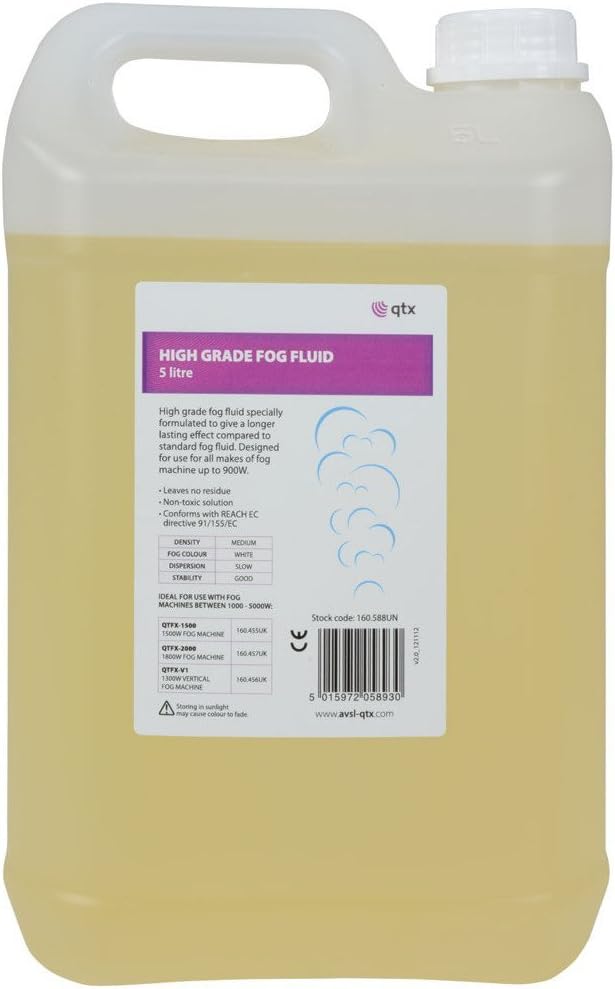 QTX High Grade Fog & Smoke Fluid 5Ltr