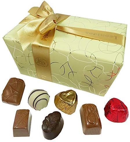 Luxury Leonidas Chocolate Large Gift Box, 55 Assorted Selection Pralines, Truffles, Butter Creams