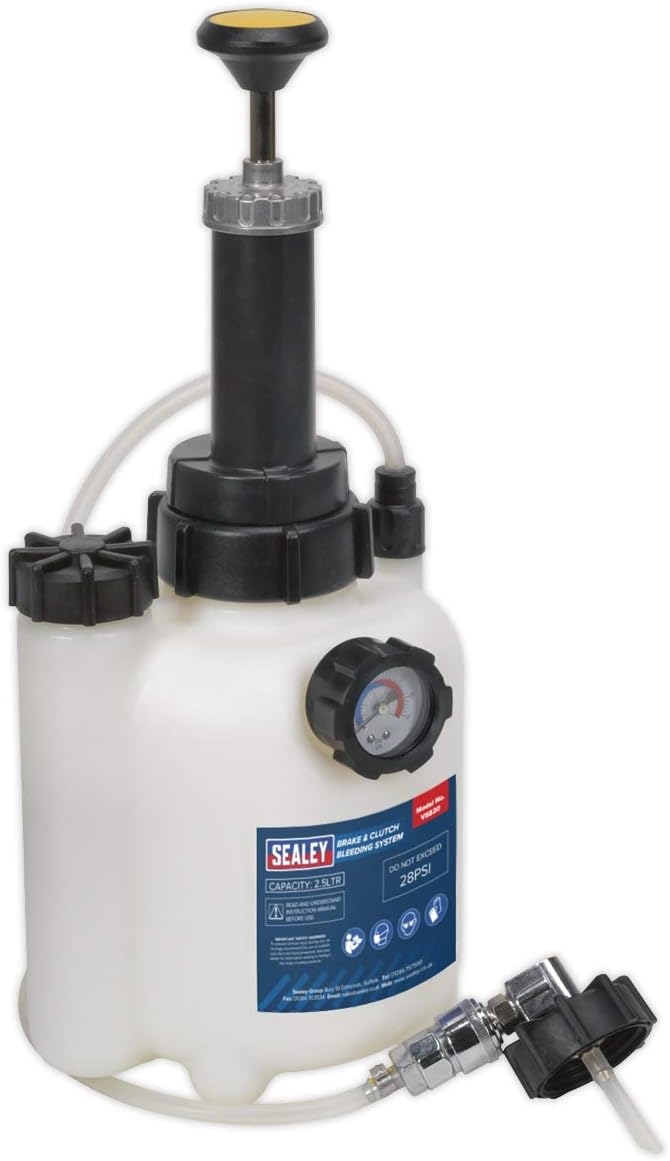 Sealey Vs820 Brake And Clutch Bleeding System