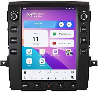 12.1 Inch Android 11 Snapdragon 665 Car Radio Upgrade for 2016 2017 2018 2019 Nissan Titan Auto Stereo Receiver Multimedia Player GPS Navigation Touch Screen Head Unit