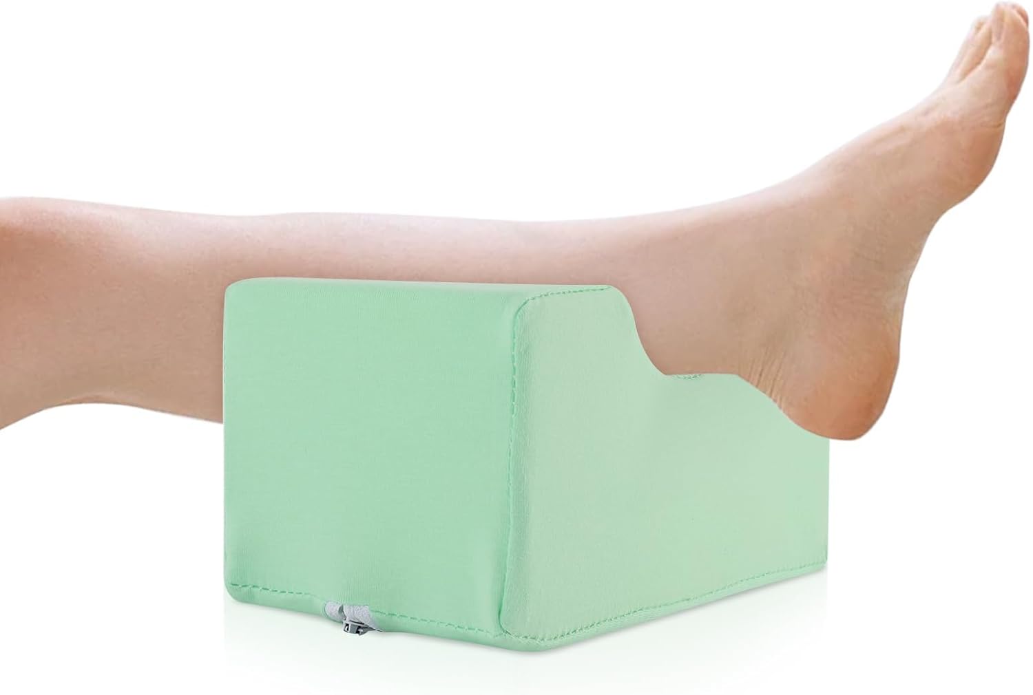 Dioche Heel Pillow, Elevated Heel Protectors for Post-Surgery, Foot Support for Bed Sore Relieve Pressure Promote Recovery, Heel Pillows for Elevation While Sleeping, 20 * 11 * 10cm