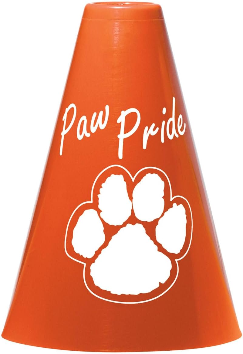 Anderson's Two-Color Paw Megaphones, 7 Inches, Team Spirit Products, Fan Gear