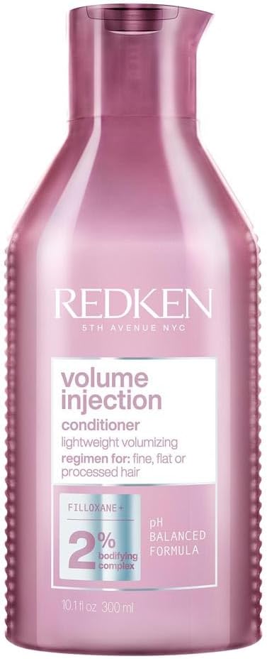 REDKEN Conditioner, For Flat/Fine Hair, Adds Lift & Volume, Volume Injection, 300 ml