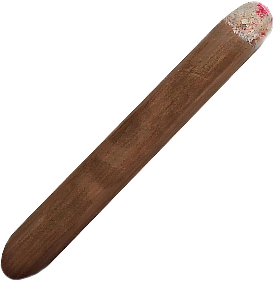 Brown Fake Puff Cigar Costume Accessory - 4.5", 1 Count - Durable & Realistic - Ideal For Themed Parties & Theatrical Performances