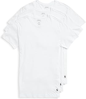 POLO Men's Polo Ralph Lauren Slim Fit Wicking Crew Undershirts (3 Pack)