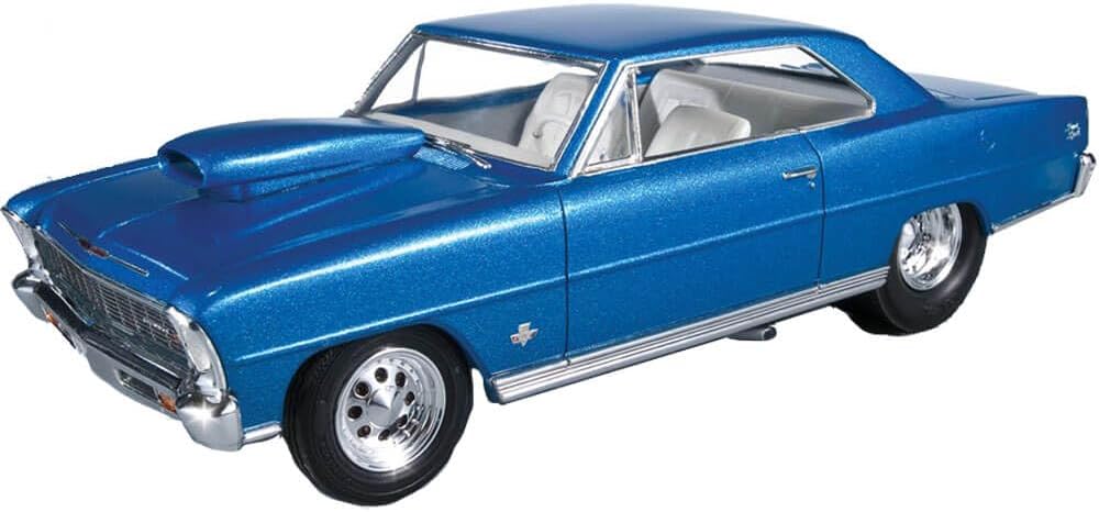 AMT636R Skill 2 Model Kit 1966 Chevrolet Nova Pro Street 1/25 Scale Model
