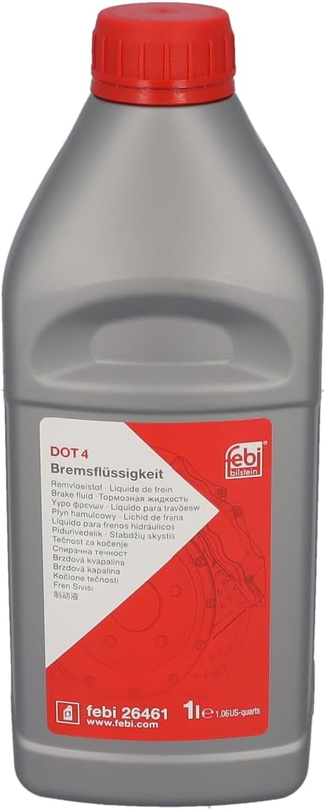 febi bilstein 26461 Brake Fluid DOT4, pack of one,1 Litre
