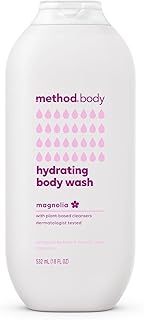 Method Body Wash, Hydrating Magnolia, Paraben and Phthalate Free, 18 oz (Pack of 1)
