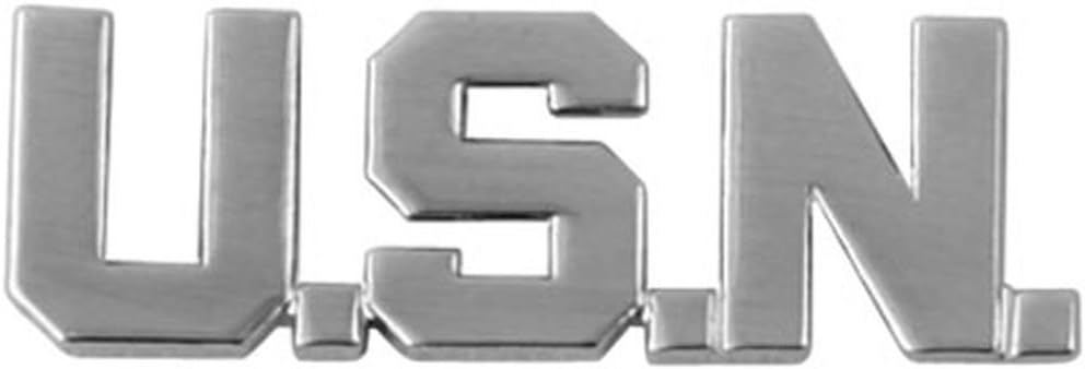 U.S. Navy USN Letter Bar 1 1/4" Lapel Pin