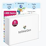 tellmeGen Advanced DNA Test Kit with 400+ Health, Ancestry, Traits & Fitness Reports, Personalized Genetic Reports and DNA Relative Connect with Lifetime Updates Included