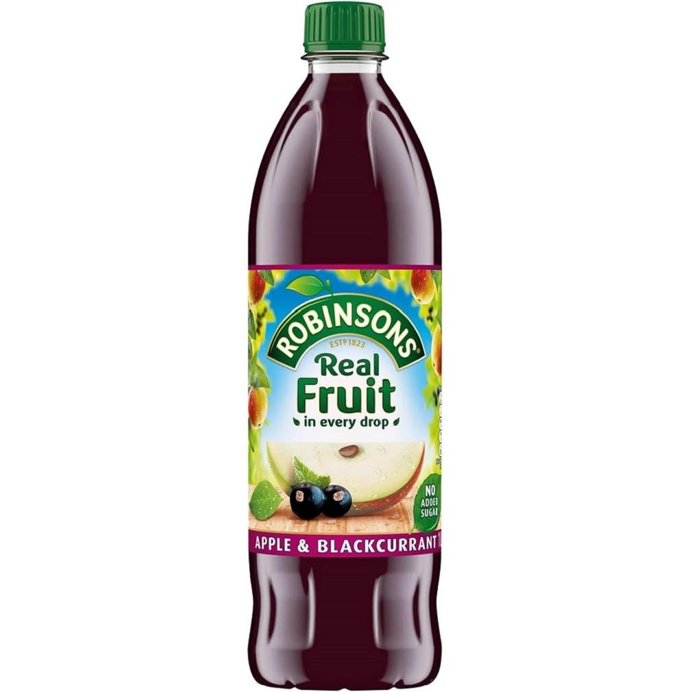 ROBINSONS JUICE APLE BLCKCRRNT SQUASH, 1 LT