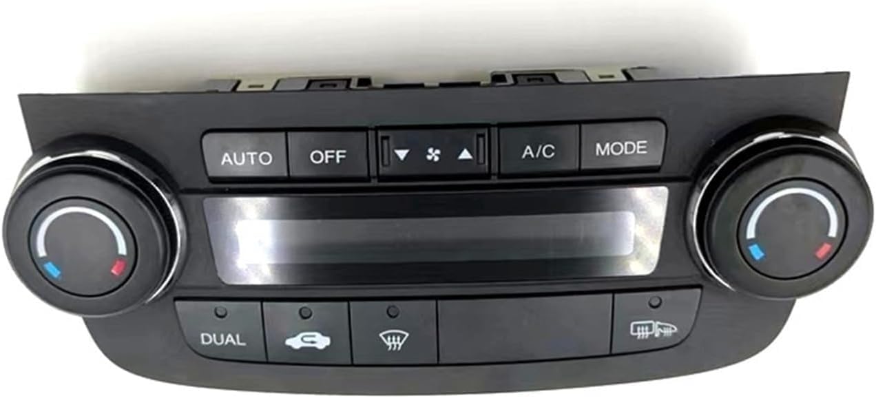 [LINRUIRUI] Compatible for Honda CRV 2007-2011, Air Conditioning Panel Switch,AC Air Conditioning Switch Control Panel(Used with Screen)