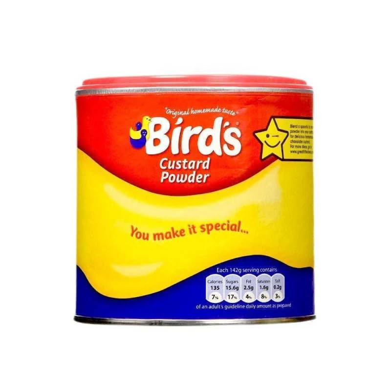 Bird's Vanilla Flavoured Custard Powder 300g (Pack of 1)