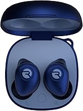 Raycon Fitness Bluetooth True Wireless Earbuds with Built in Mic 56 Hours of Battery, IPX7 Waterproof, Active Noise Cancellation, Awareness Mode, and Bluetooth 5.3 (Blue)