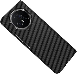 ZORSOME Shockproof Case for Honor Magic V3 W Carbon Fiber, Ultra Slim Protective Cover Skin for Magic V3[Snap-on Case],Black