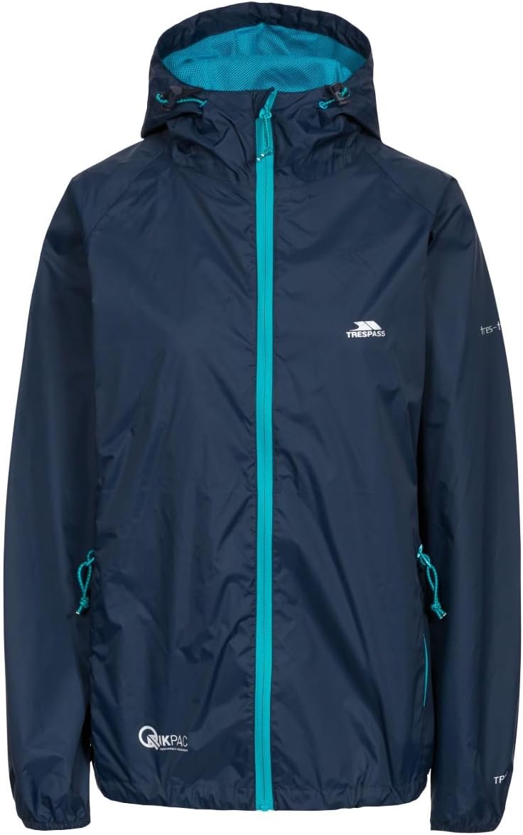 Trespass Women's Waterproof Packaway Jacket Qikpac