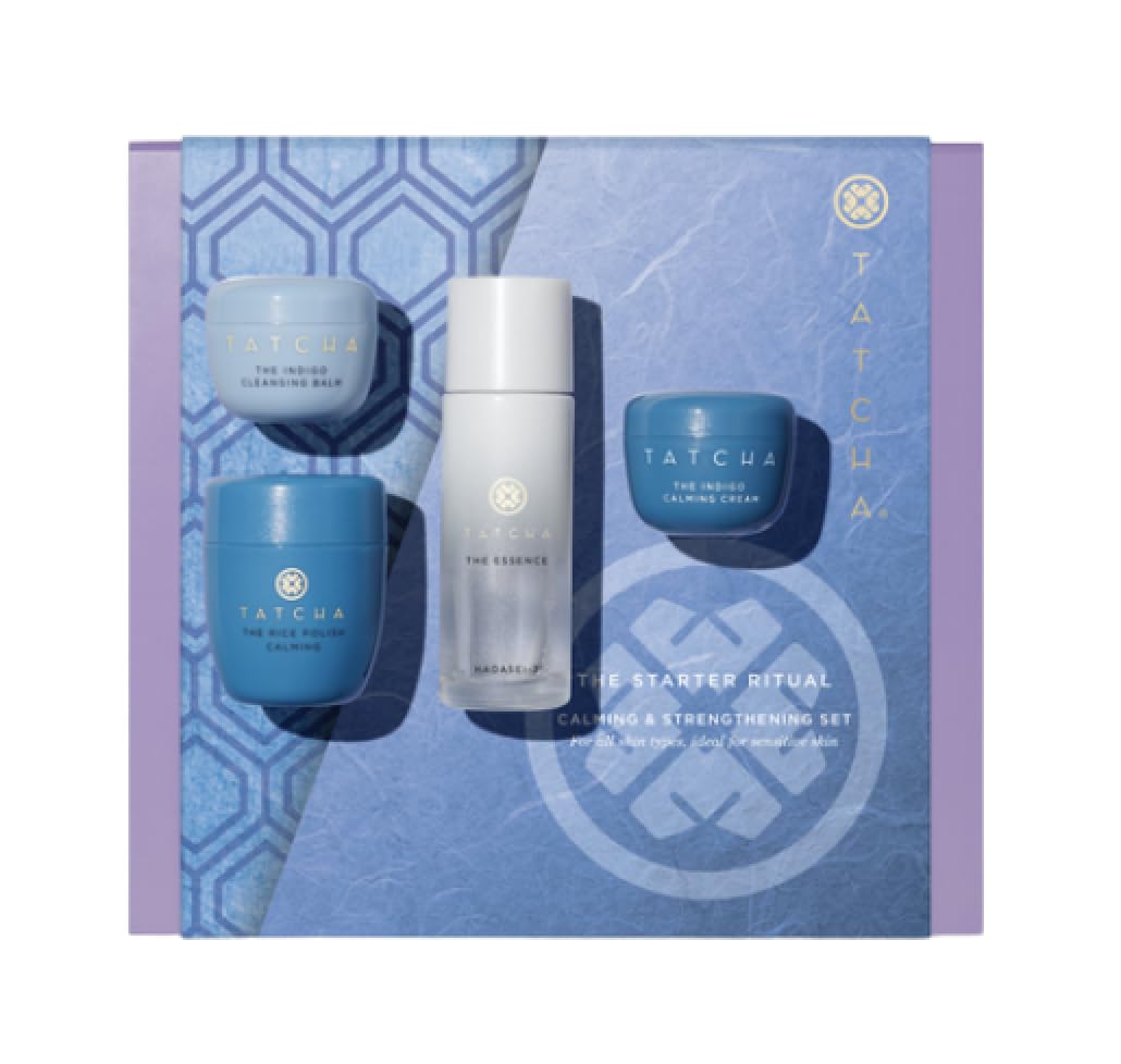 Tatcha The Starter Ritual Set - Soothing for Sensitive Skin | 2 Week Introductory Set | $92 Value