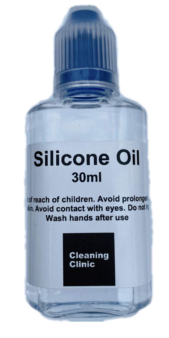 Silicone Oil - 100% Pure - Non-toxic - Safe with rubber and plastic - Lubricating Lubricant