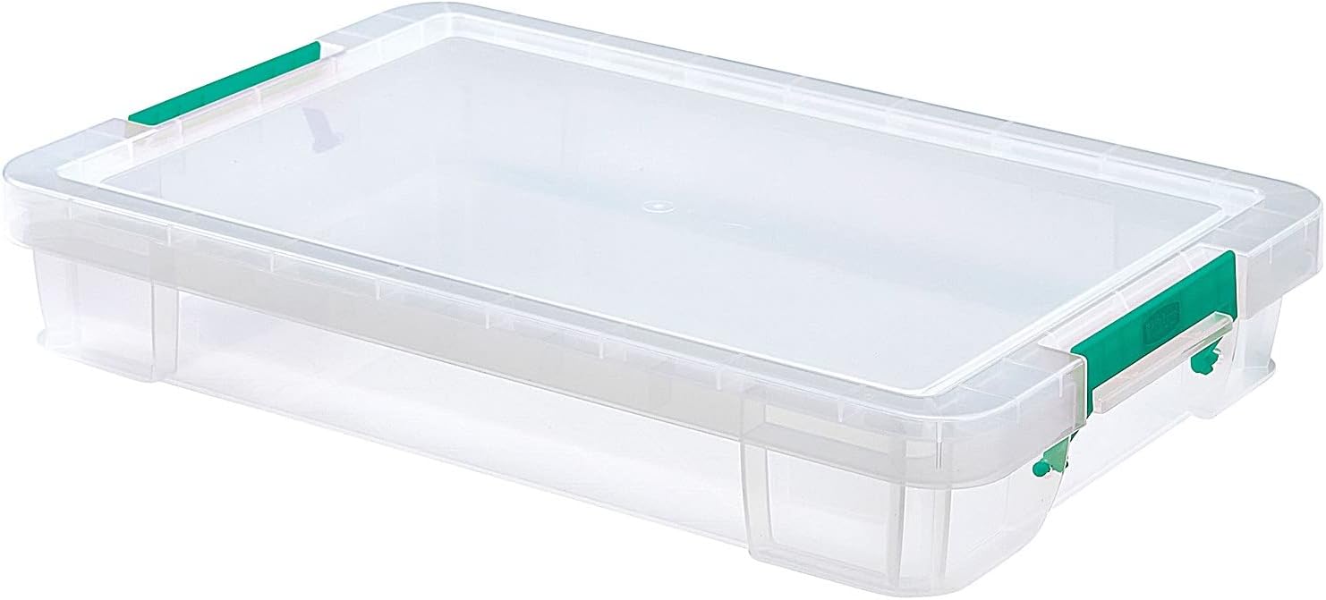 StoreStack 12 Litre Storage Box W550xD360xH90 mm Clear RB75898