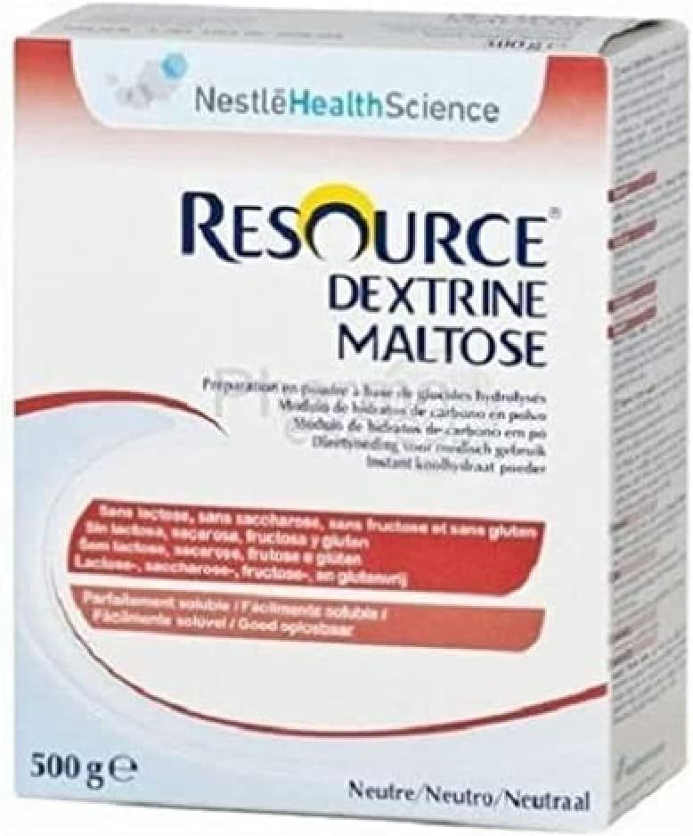 RESOURCE DEXTRINE MALTOSA 500 G 6 BOTTLES