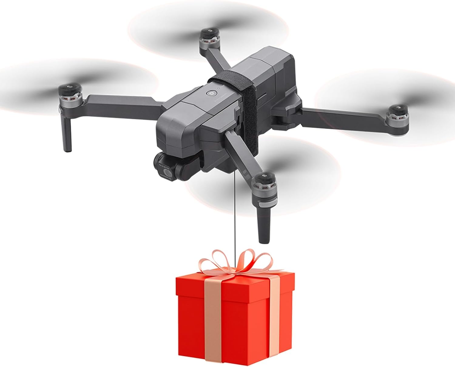 Airdrop Payload System for DJI Mini 4 Pro/Mini 3 Pro/Air 3/Mavic 3 Pro Transport Release Delivery Drop Airdrop Fishing with Bait Release for Wedding Scene Fishing Bait & Rescue Accessories