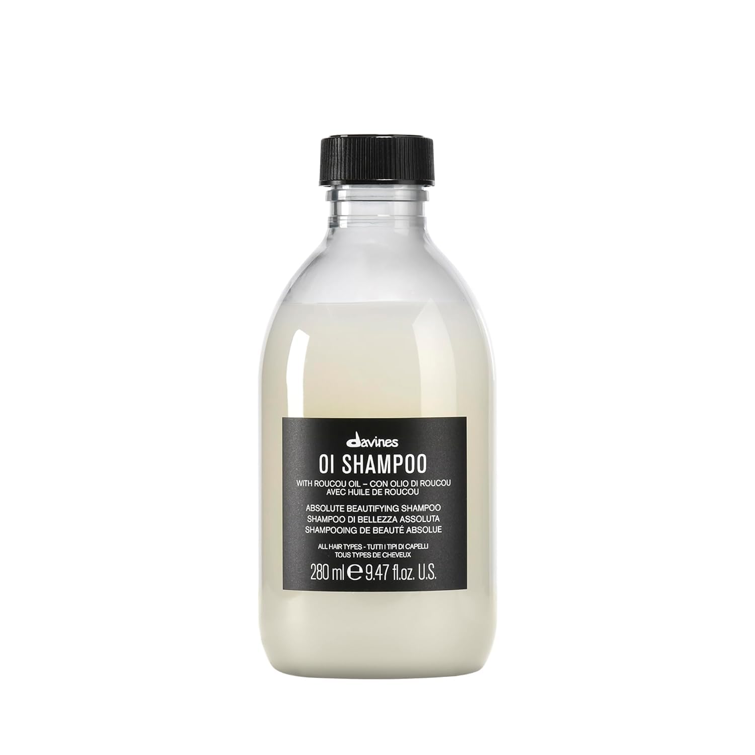 Davines OI Nourishing Shampoo for All Hair Types, Adds Silky-Smooth Shine & Volume, Softens And Restores Chemically Treated Hair