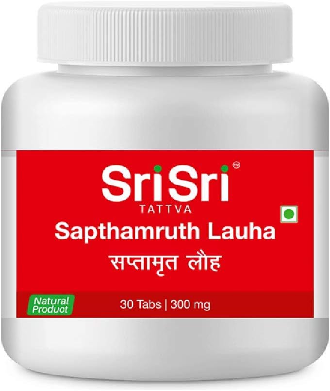 NWIL Sri Sri Tattva Saptamrut Lauha 300 mg Tablet -30 Tablets