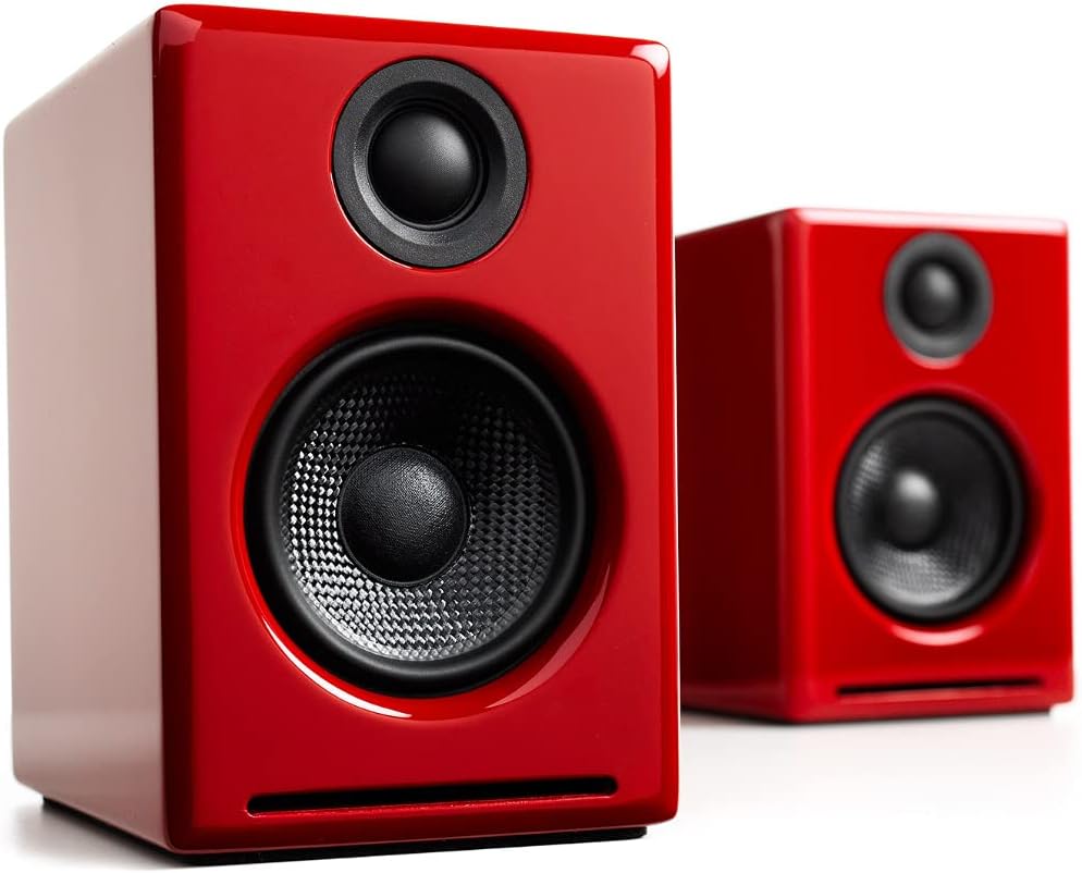 Audioengine A2 Plus Wireless Bluetooth Desktop Speakers - 60W Computer Speakers for Music and Gaming