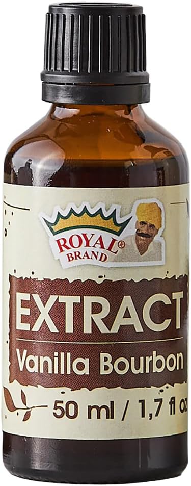 Royal Brand Vanilla Extract 50 ml, 100% natural I Made with Madagascar Bourbon Vanilla Beans