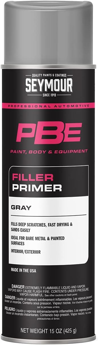 Seymour 20-1674 PBE Professional Primer, Gray Filler