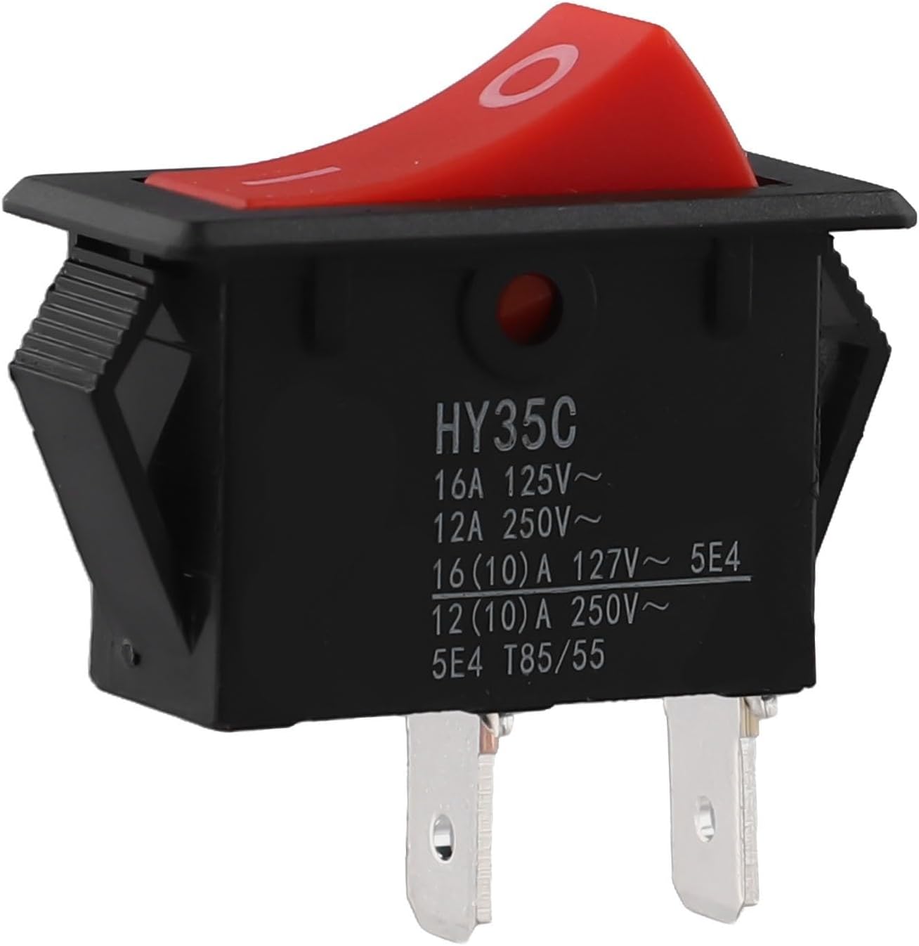 2 Pin Rocker Switch HY35C ON-Off Pushbutton AC 125V 16A 250V 12A for Craftsman Saw Air Compressor for Grizzly T10875 CX904 Grinder Industrial Electrical Control