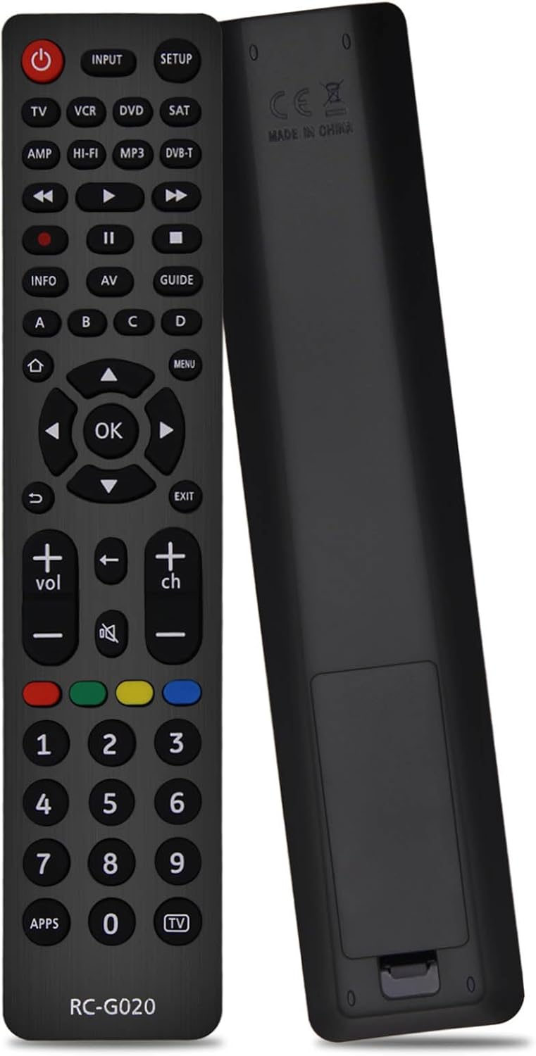 Universal TV Remote Control Replacement for Samsung, Sharp, LG, Sony, Panasonic, Hisense, JVC, TCL, Hitachi, Insignia, Magnavox, Haier and More Brand, Universal Remote Fit for 8-Devices
