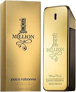 1 Million By Paco Rabanne For Men's Eau De Toilette TESTER 3.4 fl oz 100 ml