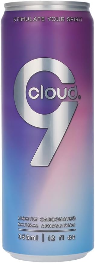 Cloud 9 Natural Aphrodisiac Nutritional Supplement Sensory Enhancer, 12 fl oz Aluminum Can