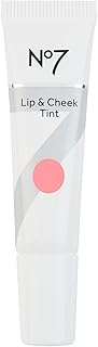 No7 Lip & Cheek Tint - Cherry Blossom - Lightweight Lip and Cheek Stain for Rosy Lips & Natural Face Blush - Multipurpose Makeup for Lips & Cheeks (10ml)