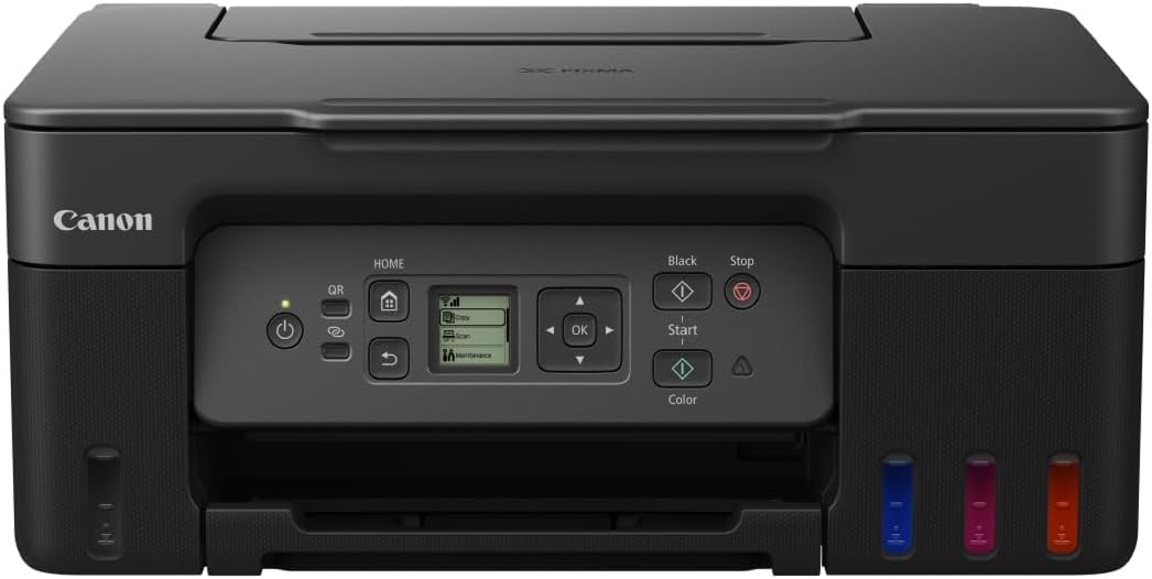 Canon PIXMA G3570 Series - All-in-One MegaTank Printers, Copier & Scanner for Home Use | Wireless Smartphone Connectivity | Canon Printer Home Printers