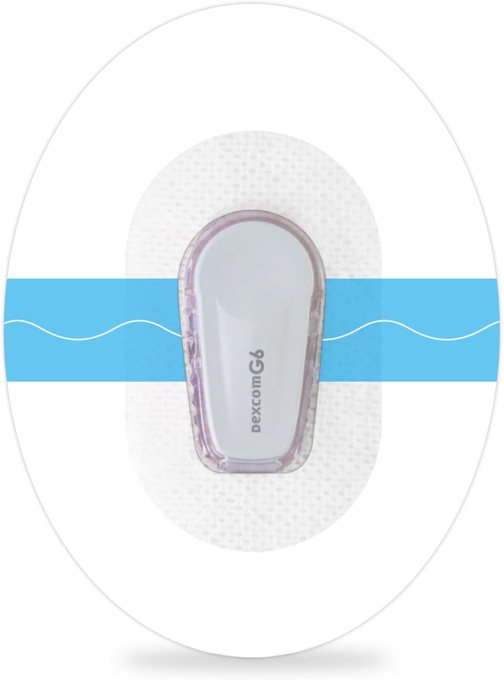 37 Pack Dexcom G6 Adhesive Patches, Waterproof & Breathable Overpatch,Premium Transparent Tape,10 Days Long Stay Stickers,Easy to Use by One Hand